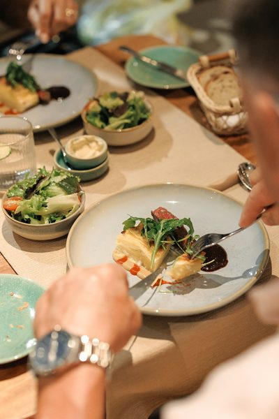Local ingredients display